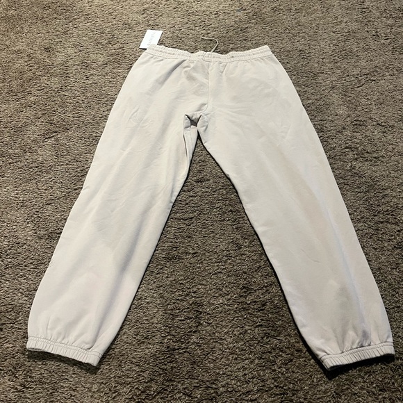 Athleta Retroterry Mid Rise Jogger Abalone Grey Large - Picture 10 of 11